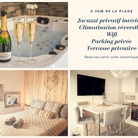 Suite Avec Jacuzzi Privatif Barcares Plage Le Barcares Bagian luar foto